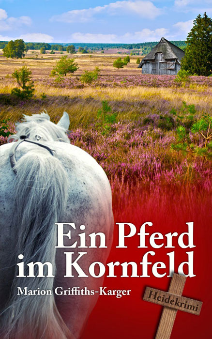 Ein Pferd im Kornfeld